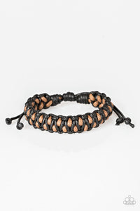 KNOT Again! Black Urban Bracelet - Jewelry By Bretta