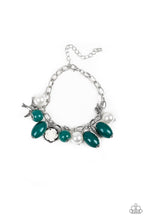 Paparazzi Accessories  Love Doves - Green Bracelet - jewelrybybretta