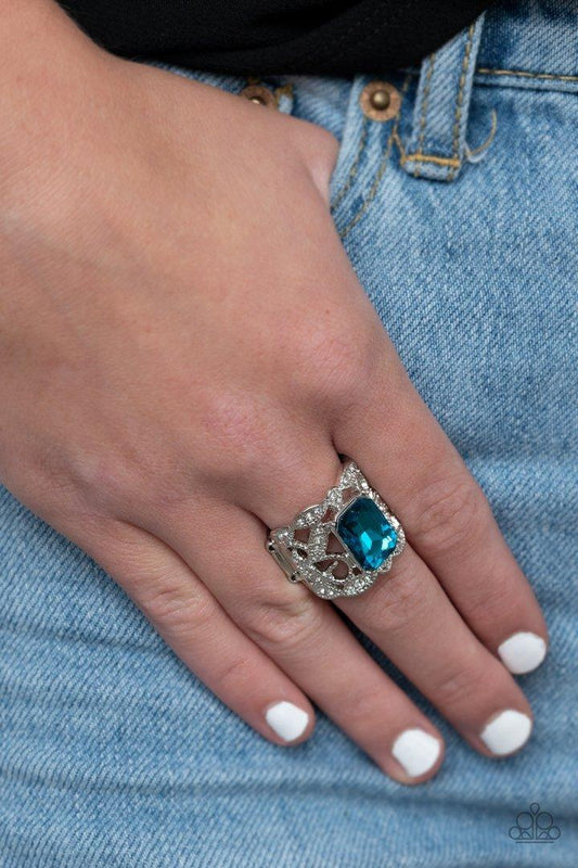 Paparazzi Accessories- Making GLEAMS Come True Blue Ring