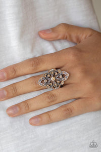 Paparazzi Accessories-Princess Priss - Brown Ring