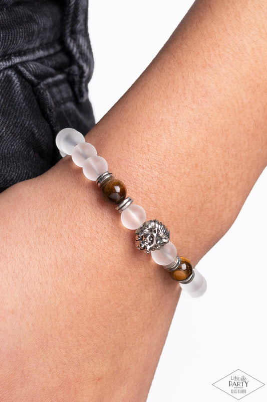 The Lions Share Brown Bracelet - Jewelry by Bretta