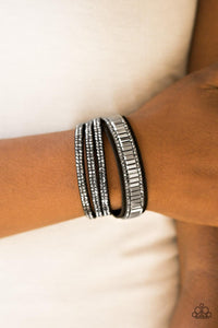 Just In SHOWTIME Black Bracelet - Jewelry by Bretta