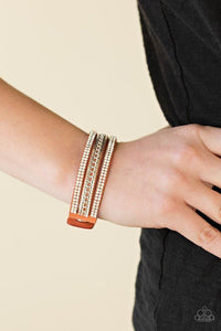 Unstoppable Orange Bracelet - Jewelry by Bretta