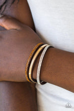 Paparazzi Accessories-I Mean Business - Brown Bracelet