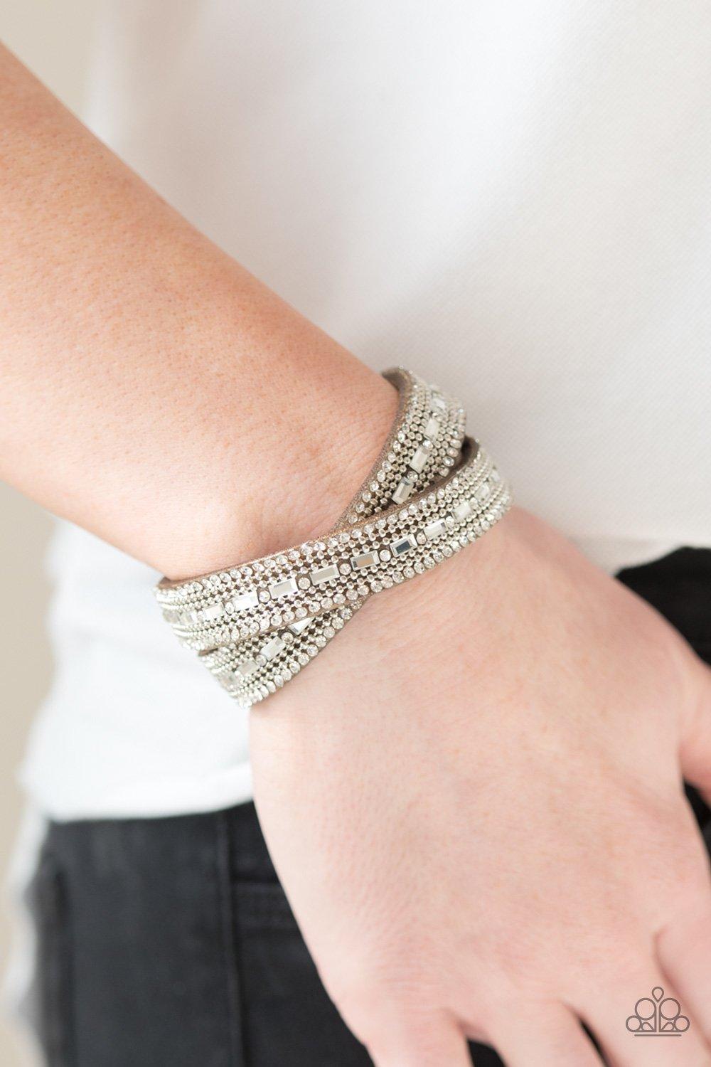 Molten Mogul Green Bracelet - Jewelry by Bretta