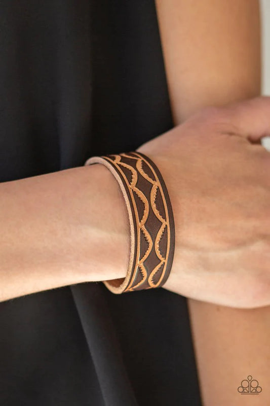 Zion Horizon Brown Bracelet - Jewelry by Bretta