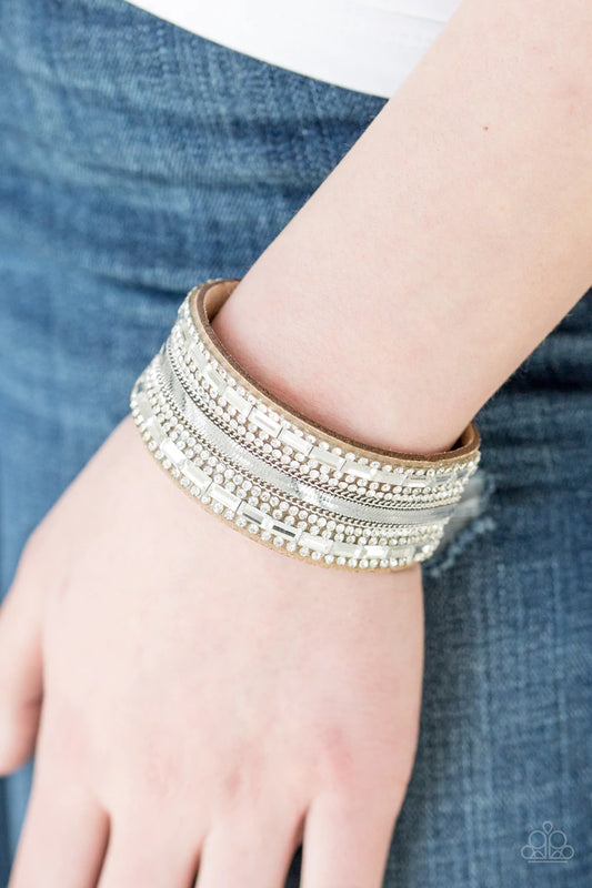 Teasingly Tomboy Brown Bracelet - Jewelry by Bretta