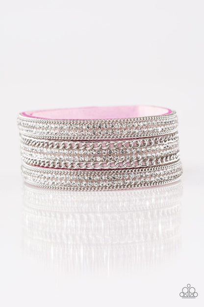 Paparazzi Accessories-Dangerously Drama Queen - Purple Bracelet