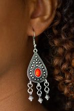 Sahara Song Red Earrings - Jewelry by Bretta