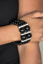 Romance Remix Black Bracelet - Jewelry by Bretta