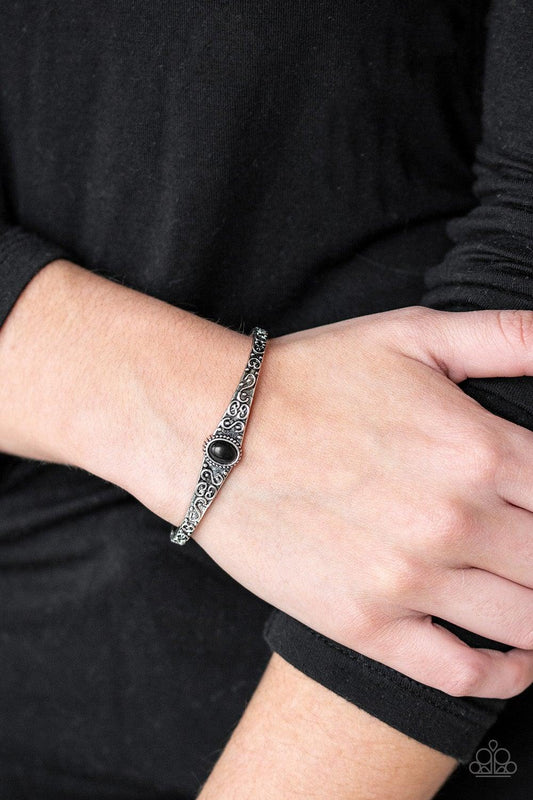 Paparazzi Accessories-Make Your Own Path - Black Bracelet