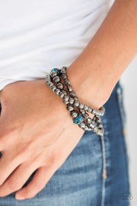 Noticeably Noir Blue Bracelets - Jewelry by Bretta