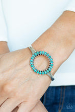 Paparazzi Accessories-Divinely Desert - Blue Bracelet