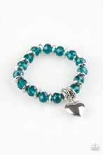 Need I Say AMOUR? Blue Bracelet - Jewelry by Bretta