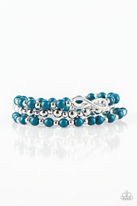 Immeasurably Infinite Blue Bracelets - Jewelry by Bretta