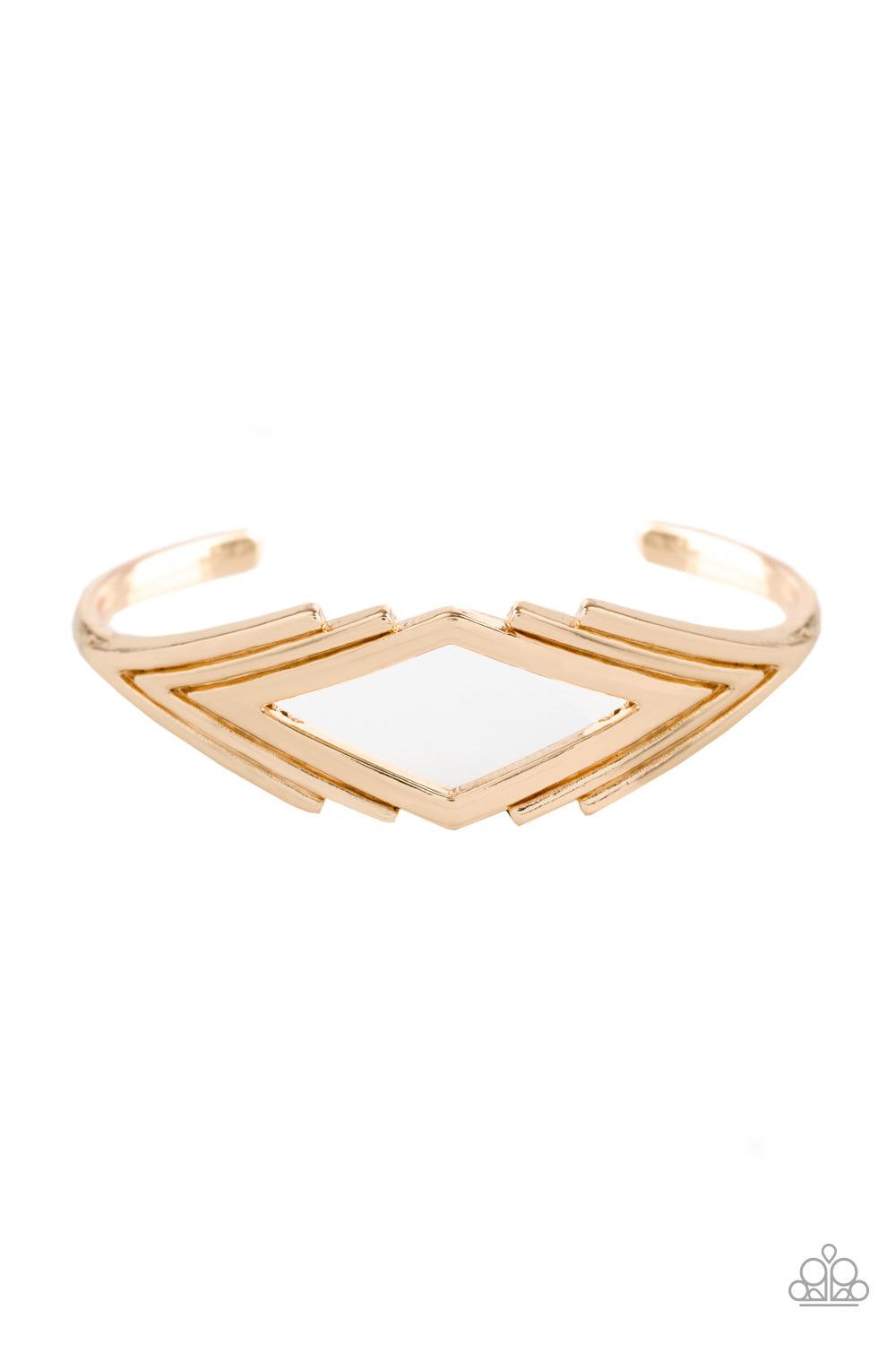 Paparazzi Accessories-In Total De-NILE - Gold Bracelet