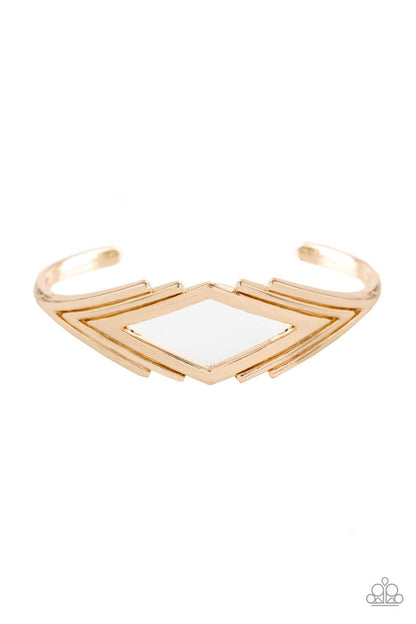 Paparazzi Accessories-In Total De-NILE - Gold Bracelet