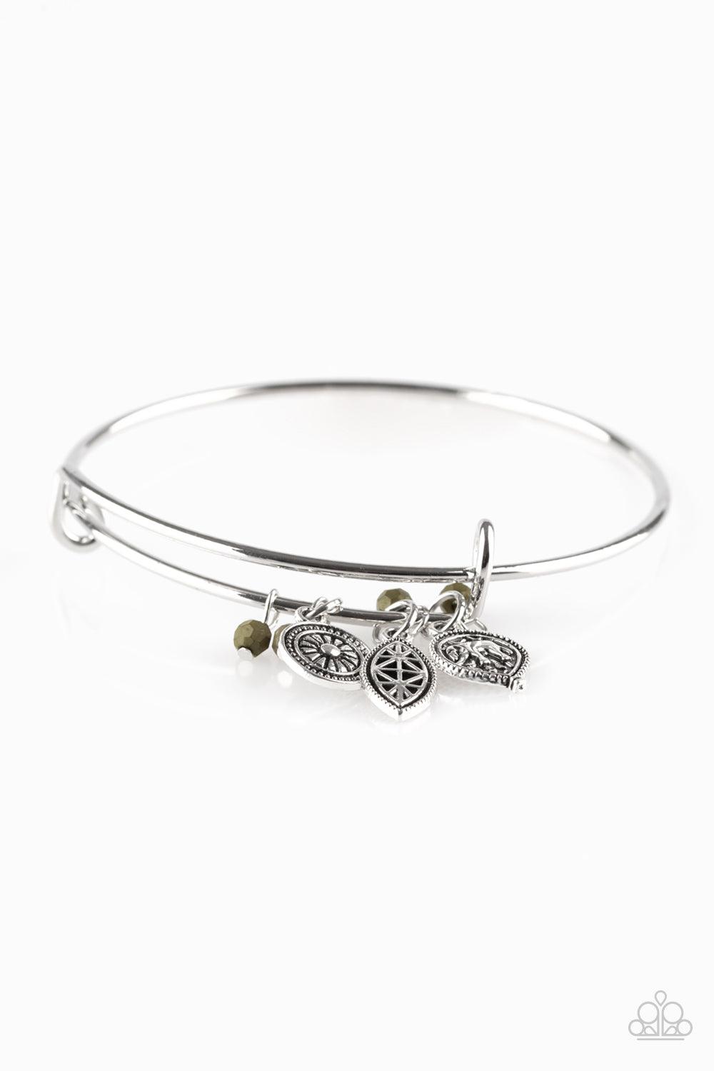 The Elephant In The Room Green Bracelet - Jewelry by Bretta