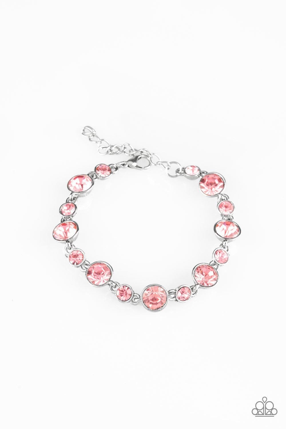 Paparazzi Accessories-Starstruck Sparkle - Pink Bracelet