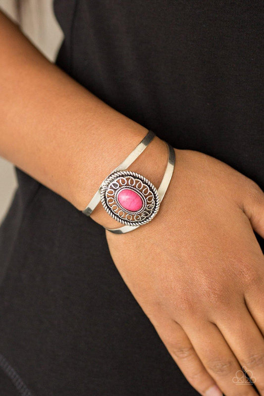 Deep In The TUMBLEWEEDS Pink Bracelet = Jewelry by Bretta