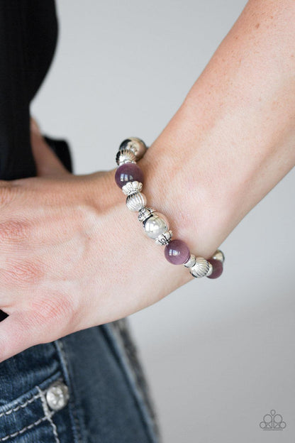 Paparazzi Accessories-Once Upon A MARITIME - Purple Bracelet