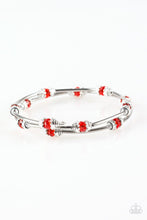 Paparazzi Accessories-Into Infinity - Red Bracelet