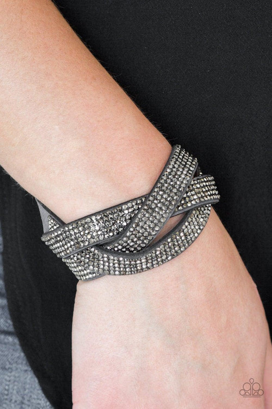 Nice Girls Finish Last Silver Bracelet - Jewelry By Bretta