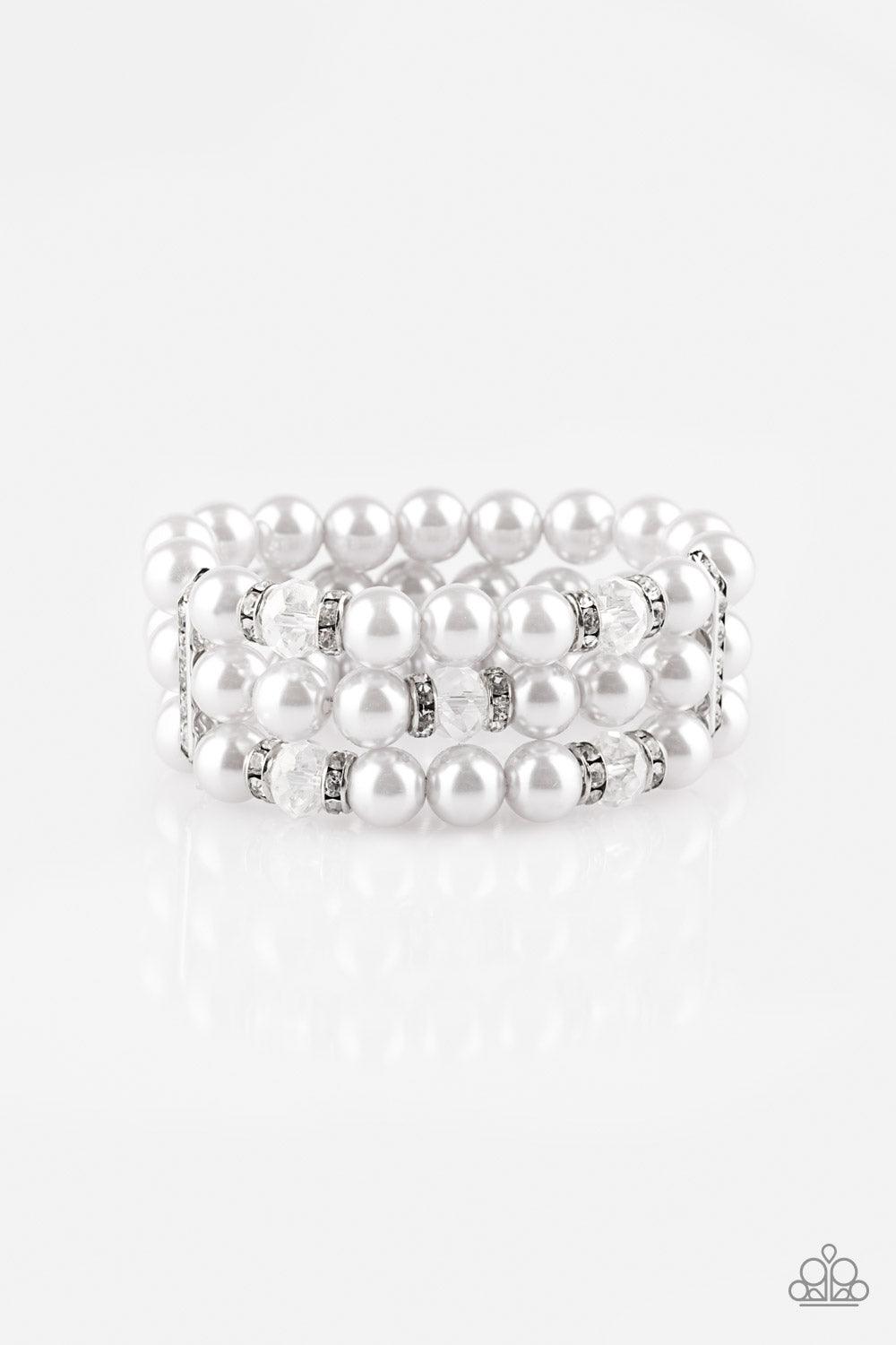 Paparazzi Accessories-Undeniably Dapper - Silver Bracelet