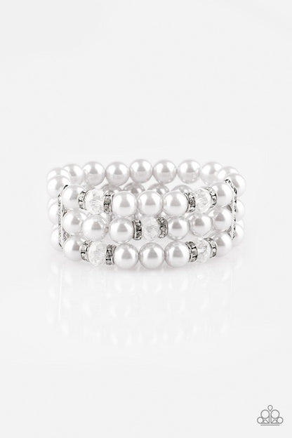 Paparazzi Accessories-Undeniably Dapper - Silver Bracelet