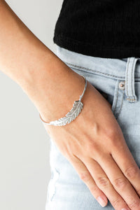 How Do You Like This FEATHER? Silver Bracelet - Jewelry by Bretta