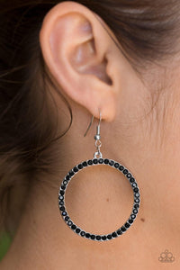Paparazzi Accessories - Stoppin Traffic - Black Earring 