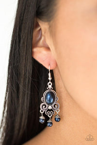 Paparazzi Accessories-I Better Get GLOWING - Blue Earrings