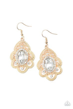 Paparazzi Accessories-Reign Supreme - Gold Earrings