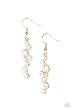 Paparazzi Accessories-Milky Way Magnificence - Gold Earrings