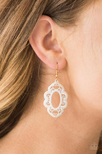 Paparazzi Accessories - Mantras and Mandalas - Gold Earrings 