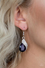 Paparazzi Accessories-Easy Elegance - Purple Earrings