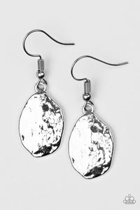 Paparazzi Accessories-Terra Treasure - Silver Earrings