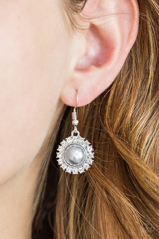 Paparazzi Accessories-Fashion Show Celebrity - Silver Earrings