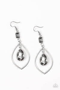 Paparazzi Accessories-Priceless - Silver Earrings