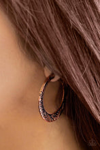 Paparazzi Accessories-Rumba Rendezvous - Copper Earrings