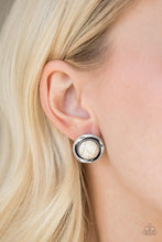 Out Of This Galaxy White Earrings - Jewelry by Bretta