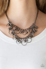 Warning Bells Black Necklace - Jewelry by Bretta