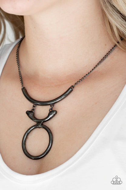 Walk Like An Egyptian Black Necklace - Jewelry by Bretta - Jewelry by Bretta