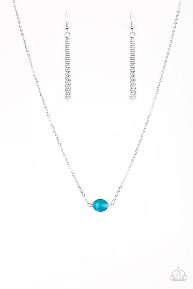 Fashionably Fantabulous Blue Necklace - Jewelry by Bretta