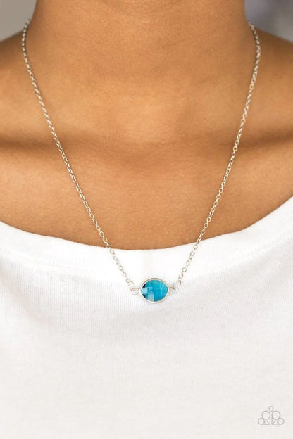 Fashionably Fantabulous Blue Necklace - Jewelry by Bretta