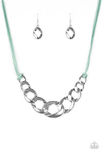 Paparazzi Accessories-Naturally Nautical - Blue Necklace
