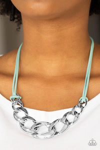 Paparazzi Accessories-Naturally Nautical - Blue Necklace