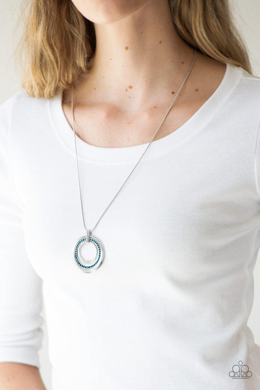 Gather Around Gorgeous Blue Necklace - Jewelry by Bretta
