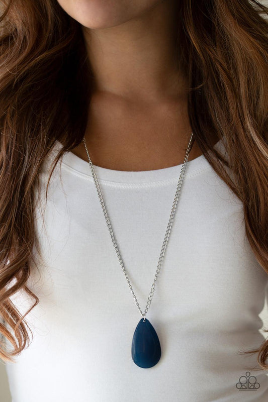 Paparazzi Accessories-So Pop-YOU-lar - Blue Necklace