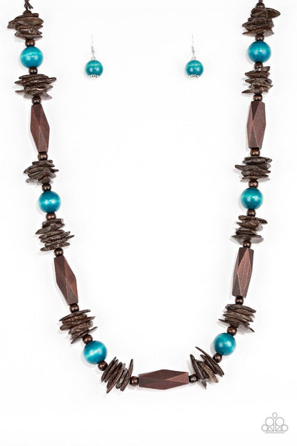 Cozumel Coast Blue Necklace - Jewelry by Bretta